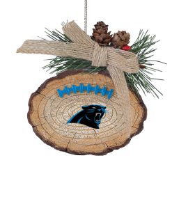Carolina Panthers Ball Stump Ornament