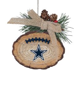 Dallas Cowboys Ball Stump Ornament