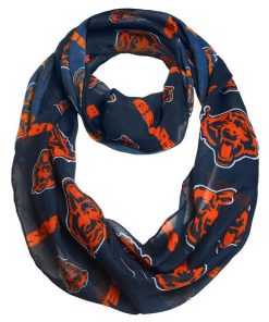 Chicago Bears Team Logo Infinity Scarf