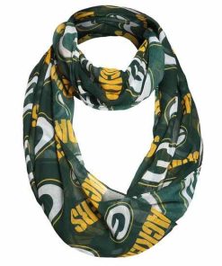 Green Bay Packers Team Logo Infinity Scarf