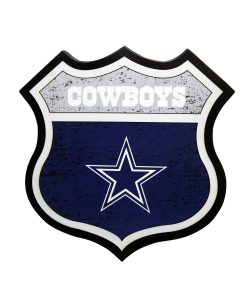 Dallas Cowboys 13 Vintage Metal Wall Sign