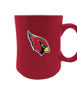 Arizona Cardinals 19oz. Starter Mug - Metal Emblem Logo