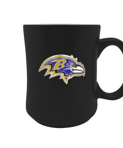 Baltimore Ravens 19oz. Starter Mug - Metal Emblem Logo