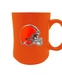 Cleveland Browns 19oz. Starter Mug - Metal Emblem Logo