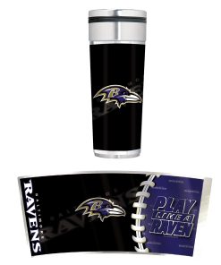 Baltimore Ravens 22oz Big Slim Tumbler