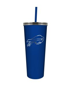 Buffalo Bills 24oz. Skinny Tumbler with Straw