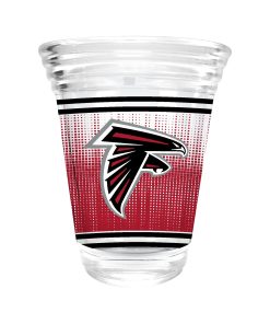 Atlanta Falcons 2oz. Round Party Shot Glass