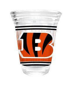 Cincinnati Bengals 2oz. Round Party Shot Glass