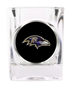 Baltimore Ravens Square Shot Glass