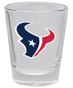 Houston Texans Clear Shot Glass
