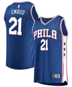 76ers Embiid Fan Adult Player Jersey