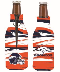 Denver Broncos PaintBrush Bottle Coolie