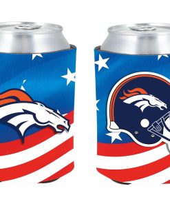 Denver Broncos Patriotic Pocket Coolie