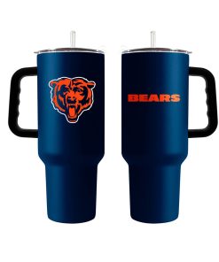 Chicago Bears 40oz. Powder Coat Travel Tumbler