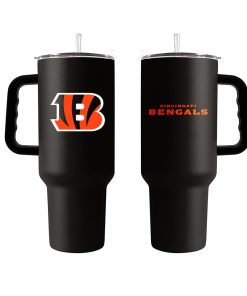 Cincinnati Bengals 40oz. Powder Coat Travel Tumbler