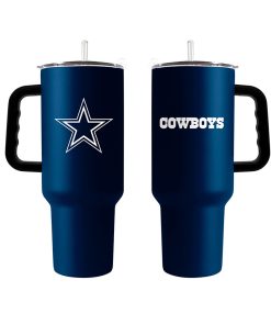 Dallas Cowboys 40oz. Powder Coat Travel Tumbler