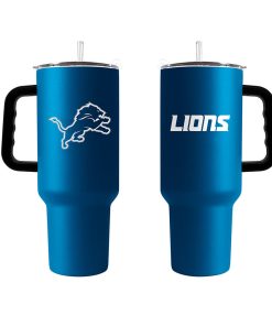 Detroit Lions 40oz. Powder Coat Travel Tumbler