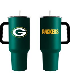 Green Bay Packers 40oz. Powder Coat Travel Tumbler