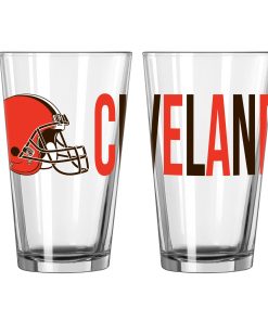 Cleveland Browns 16oz. Overtime Pint Glass