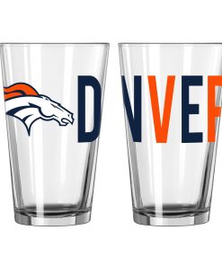 Denver Broncos 16oz. Overtime Pint Glass