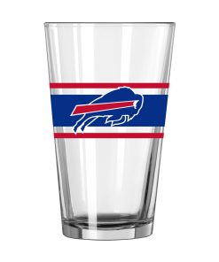 Buffalo Bills 16oz. Stripe Pint Glass