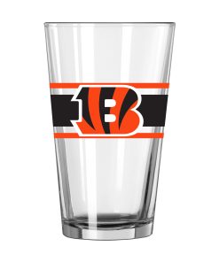 Cincinnati Bengals 16oz. Stripe Pint Glass