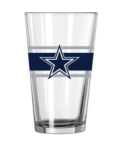Dallas Cowboys 16oz. Stripe Pint Glass