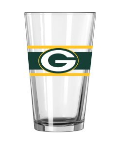 Green Bay Packers 16oz. Stripe Pint Glass