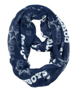 Dallas Cowboys Sheer Infinity Scarf