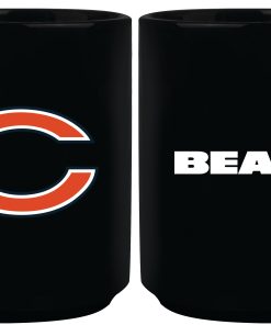 Chicago Bears 15oz Sublimated Mug - Black
