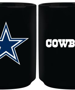 Dallas Cowboys 15oz Sublimated Mug - Black