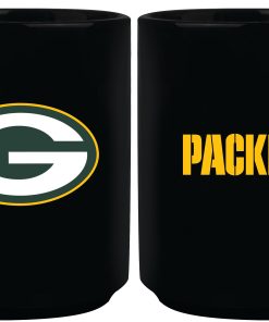 Green Bay Packers 15oz Sublimated Mug - Black