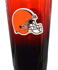 Cleveland Browns 16oz Ombre Pint Glass