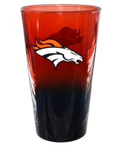 Denver Broncos 16oz Ombre Pint Glass