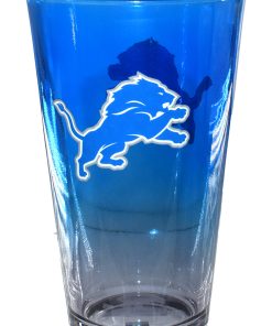 Detroit Lions 16oz Ombre Pint Glass