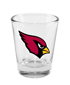 Arizona Cardinals 2oz. Clear Logo Shot Glass