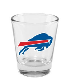 Buffalo Bills 2oz. Clear Logo Shot Glass