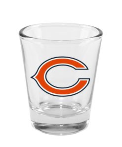 Chicago Bears 2oz. Clear Logo Shot Glass