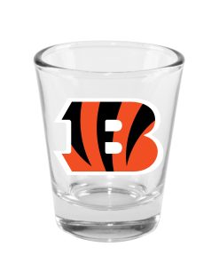 Cincinnati Bengals 2oz. Clear Logo Shot Glass