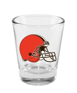 Cleveland Browns 2oz. Clear Logo Shot Glass