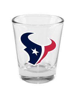 Houston Texans 2oz. Clear Logo Shot Glass