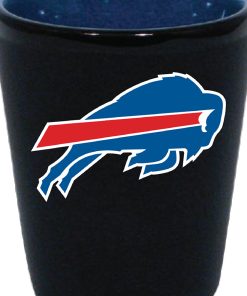 Buffalo Bills 2oz. Matte Black/Inner Color Shot