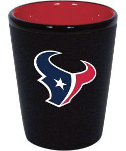 Houston Texans 2oz. Matte Black/Inner Color Shot