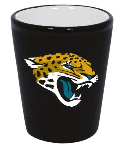 Jacksonville Jaguars 2oz. Matte Black/Inner Color Shot