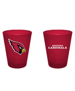 Arizona Cardinals 2oz Team Color Frosted Shot Glass