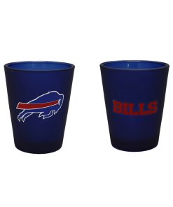 Buffalo Bills 2oz Team Color Frosted Shot Glass