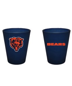 Chicago Bears 2oz Team Color Frosted Shot Glass