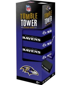Baltimore Ravens Tumble Tower Jenga Game