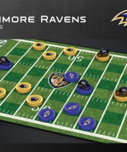 Baltimore Ravens Checkers Set