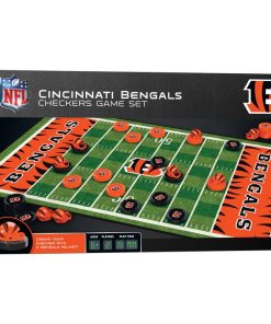 Cincinnati Bengals Checkers Set